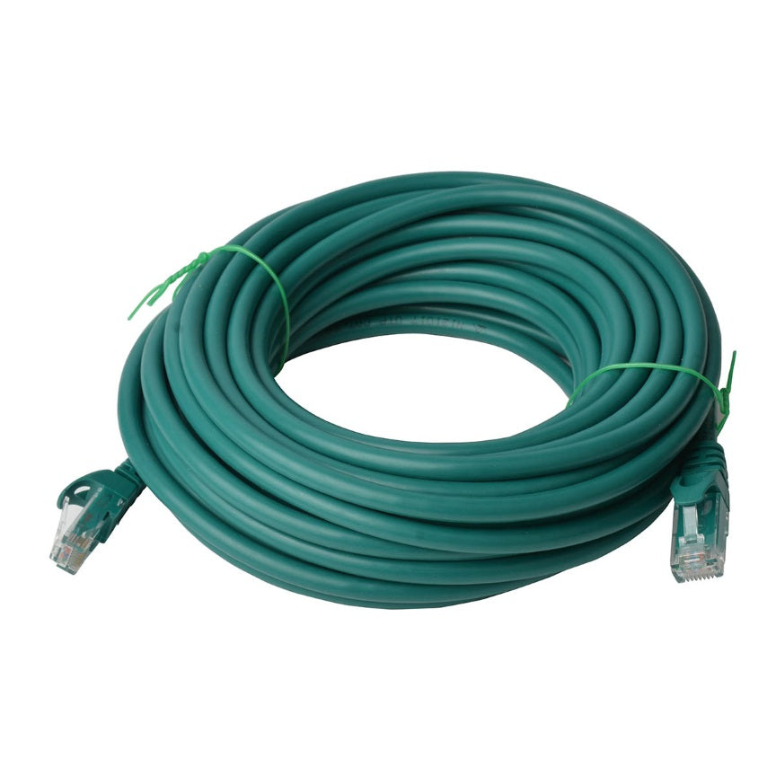 8Ware CAT6A Cable 40m - Green Color RJ45 Ethernet Network LAN UTP Patch Cord Snagless 8Ware CAT6A Cable 40m - Green Color RJ45 Ethernet Network LAN UTP Patch Cord Snagless